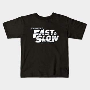 Thinking Fast and Slow Kids T-Shirt